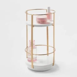 10" X 5.7" Round Metal Countertop Turntable Brass - Brightroom™ 5 10" X 5.7" Round Metal Countertop Turntable Brass - Brightroom™ -Decoration Serie Store GUEST 0f7b8890 6df4 4606 9fa9 246d6098805b