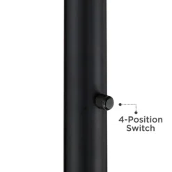 Possini Euro Design Modern Torchiere Floor Lamp Light Blaster LED 72.25" Tall Antique Brass And Matte Black Opal Glass For Living Room Bedroom 10 Possini Euro Design Modern Torchiere Floor Lamp Light Blaster LED 72.25" Tall Antique Brass And Matte Black Opal Glass For Living Room Bedroom -Decoration Serie Store GUEST 1158857a 5014 42b3 a238 8250ae5c8fa4