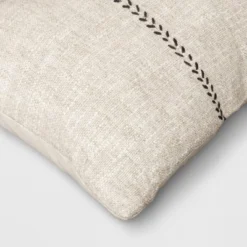 Oversized Stitched Lumbar Throw Pillow Neutral - Threshold™ -Decoration Serie Store GUEST 1b3e6912 537b 4a18 a3c5 485cfb4f0792