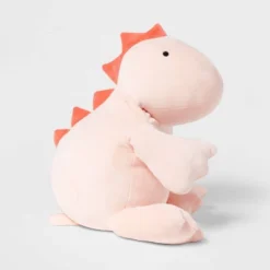 Dinosaur Weighted Plush Kids' Throw Pillow White/Blush - Pillowfort™ -Decoration Serie Store GUEST 1b411338 de93 46f6 a961 3cf87871e33c