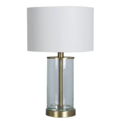 Fillable Accent With USB Table Lamp Brass - Threshold -Decoration Serie Store GUEST 1bb85741 23ad 46c1 a755 e6a1658c6bca