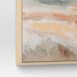 (Set Of 2) 24" X 30" Faded Landscape Framed Wall Canvases Natural - Threshold™ -Decoration Serie Store GUEST 2a3ebdf4 feec 4926 8502 9d97478807fe
