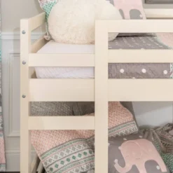 Twin Over Twin Indy Solid Wood Low Bunk Bed - Saracina Home 14 Twin Over Twin Indy Solid Wood Low Bunk Bed - Saracina Home -Decoration Serie Store GUEST 32ed9e38 4f0a 4624 8239 bbf00adabaf2