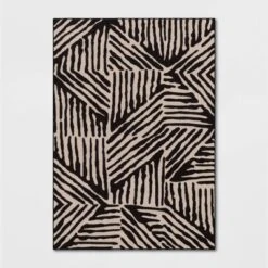 Abstract Lines Rug Black/Tan - Threshold™ 9 Abstract Lines Rug Black/Tan - Threshold™ -Decoration Serie Store GUEST 43f5ce06 5a0c 455c 8ca2 29507ec11d70