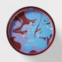 28oz Glass Sandalwood Rose Candle Burgundy - Opalhouse™ 5 28oz Glass Sandalwood Rose Candle Burgundy - Opalhouse™ -Decoration Serie Store GUEST 44dfd8e3 508e 4243 a6bb 4bb1c2bed4a3