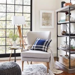 Oak Wood Tripod Floor Lamp Dark Brown - Threshold™ -Decoration Serie Store GUEST 451eedd8 06bc 43dc bced a0cbcc3d0c93