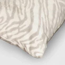 Velvet Jacquard Zebra Lumbar Throw Pillow - Threshold™ -Decoration Serie Store GUEST 4e0909c6 5960 4917 9d53 b5ab55a3111d