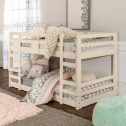 Twin Over Twin Indy Solid Wood Low Bunk Bed - Saracina Home 15 Twin Over Twin Indy Solid Wood Low Bunk Bed - Saracina Home -Decoration Serie Store GUEST 4f052a60 3845 4f84 91b9 34fbe3eba04e