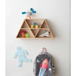 12"x 24" Triangles Kids' Shelf - Pillowfort™ -Decoration Serie Store GUEST 60832245 f2aa 4f8c a6f4 c44bb167866f