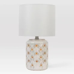 Diamond Cutout Table Lamp With Lit Base - Opalhouse™ -Decoration Serie Store GUEST 60da54ce 0527 407f a2b6 270a9b9bd46a