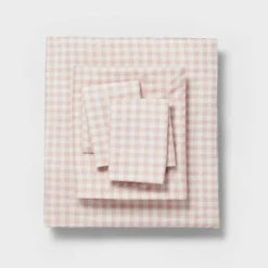 Dash Stripe Printed Microfiber Reversible Comforter & Sheets Set Ivory/Light Pink - Room Essentials™ -Decoration Serie Store GUEST 68507cf3 a2b7 4bb8 a854 2dce462677a4