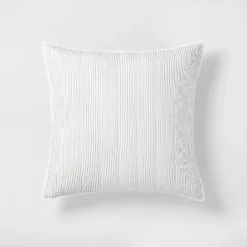 Microstripe Pillow Sham Cream/Gray - Hearth & Hand™ With Magnolia -Decoration Serie Store GUEST 6b14a47d 9c8b 4929 81ce 96f447eb0c6c