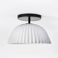 Scalloped Semi-Flush Mount Ceiling Light - Threshold™ Designed With Studio McGee -Decoration Serie Store GUEST 6b50e049 4ed7 42c0 b38a 9b5300cd63a6