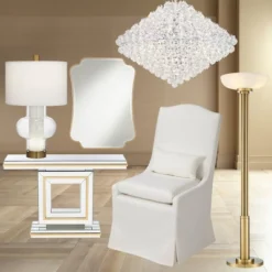 Possini Euro Design Modern Torchiere Floor Lamp 70" Tall Warm Antique Gold Metal Glass Shade For Living Room Reading Bedroom Office Uplight -Decoration Serie Store GUEST 7a80523f 317b 47de 910c a630f2c1a748