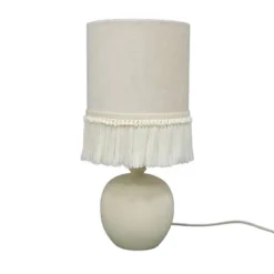Small Table Lamp With Fringe Shade Off-White (Includes LED Light Bulb) - Opalhouse™ Designed With Jungalow™ -Decoration Serie Store GUEST 7b52390b 0f9b 4c1c be8b 991b426944b8
