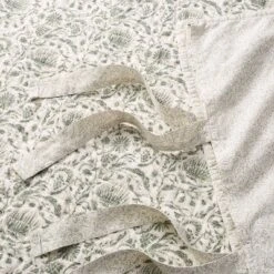 Decorative Border Cotton Slub Print Quilt Sham Light Teal Green – Threshold™ Designed With Studio McGee -Decoration Serie Store GUEST 7da2310f 9a9a 4922 940b 19621706c56e