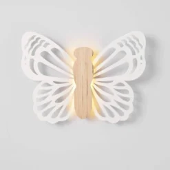 Butterfly Wood Lit Kids' Wall Decor Cream - Pillowfort™ -Decoration Serie Store GUEST 854d9d30 8784 44c0 8ca3 55d8d9c0bc7f