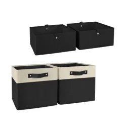 2pc Kids' 10.5" Two-Toned Folding Storage Bin Set - RiverRidge Home -Decoration Serie Store GUEST 8933e176 15f2 4b4f 88be 21c5a3bb4e55