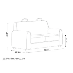 Upholstered Kids' Sofa Gray - Pillowfort™ 9 Upholstered Kids' Sofa Gray - Pillowfort™ -Decoration Serie Store GUEST 8bd0e36e 147c 4c1d bcfb 73703a97ebdd