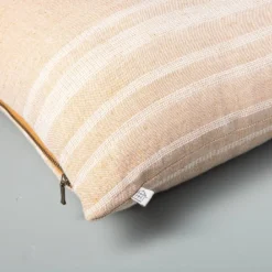 16"x42" Variegated Stripe Lumbar Throw Pillow - Hearth & Hand™ With Magnolia -Decoration Serie Store GUEST 8e8095bf 4b69 46a4 806e d84f4a643a74