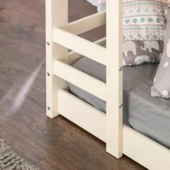 Twin Over Twin Indy Solid Wood Low Bunk Bed - Saracina Home 12 Twin Over Twin Indy Solid Wood Low Bunk Bed - Saracina Home -Decoration Serie Store GUEST 96183bcc 8292 40fe 8e74 beec5d91051a