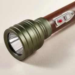 LED Flashlight Green/Brown - Hearth & Hand™ With Magnolia -Decoration Serie Store GUEST 96650281 a3cd 4d32 89f7 27e984962dd7