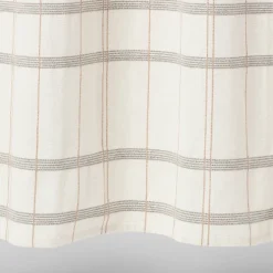 Woven Modern Plaid Shower Curtain Ivory - Threshold™ -Decoration Serie Store GUEST 97a05adf b4cd 4f28 b20d 1f695ee35ea3