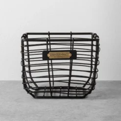 Wire Storage Basket Black - Hearth & Hand With Magnolia -Decoration Serie Store GUEST 9efe2300 6485 4139 a4f9 0d72fff69623