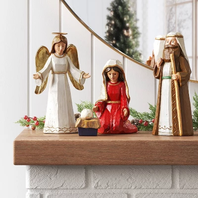 5pc Nativity Scene Figurine Set - Wondershop™ 1 5pc Nativity Scene Figurine Set - Wondershop™