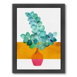 Modern Tropical Greenery By Modern Tropical - Modern Botanical 8 Piece Black Framed Art Set - Americanflat -Decoration Serie Store GUEST b1fed660 9b20 4406 8f29 80f7f7a51283