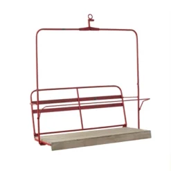 Sullivans Ski Lift Hanging Display 33"H Red -Decoration Serie Store GUEST b9a90f71 a539 4d83 afcd 81f5854a7177