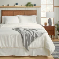 Fine Stripe Duvet & Sham Set Twilight Taupe/Sour Cream - Hearth & Hand™ With Magnolia -Decoration Serie Store GUEST c27ed094 d019 497e 86b4 0a670b3b9450