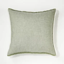 Oversized Reversible Linen Square Throw Pillow With Frayed Edges - Threshold™ Designed With Studio McGee -Decoration Serie Store GUEST c59c1768 fd6d 4d82 b66e 9c30a01bb949