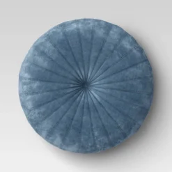 Quilted Velvet Round Throw Pillow - Opalhouse™ -Decoration Serie Store GUEST d1986bbc 54ef 4d19 8ca8 8b50d2c42ea3