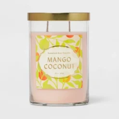 Glass Jar Mango Coconut Candle - Opalhouse™ -Decoration Serie Store GUEST d5df7935 c4d2 412c 8399 c3cca94db9a0