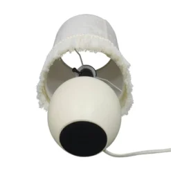 Small Table Lamp With Fringe Shade Off-White (Includes LED Light Bulb) - Opalhouse™ Designed With Jungalow™ -Decoration Serie Store GUEST d90258f8 fdb3 4965 9481 654431d459c8