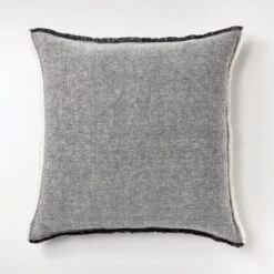 Oversized Reversible Linen Square Throw Pillow With Frayed Edges - Threshold™ Designed With Studio McGee -Decoration Serie Store GUEST de4cc2ac c68b 431c aeb1 252a91c958ea