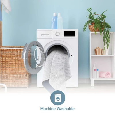 World Rug Gallery Contemporary Distressed Stripe Machine Washable Area Rug 9 World Rug Gallery Contemporary Distressed Stripe Machine Washable Area Rug - Image 9