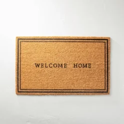 Welcome Home Coir Doormat Tan/Black - Hearth & Hand™ With Magnolia -Decoration Serie Store GUEST e0df802f 5d22 49c4 8569 c660416bbdb1