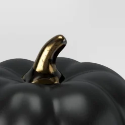 Set Of 3 Small Ceramic Halloween Pumpkins With Gold Stem - Threshold™ 5 Set Of 3 Small Ceramic Halloween Pumpkins With Gold Stem - Threshold™ -Decoration Serie Store GUEST e522c71c 5236 4716 87d9 cb99acca79a8