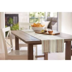 Cotton Striped Table Runner - Threshold™ 5 Cotton Striped Table Runner - Threshold™ -Decoration Serie Store GUEST e6856f81 0e4d 4139 91bd c0323e8708be