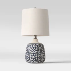 Assembled Ceramic Table Lamp Blue - Threshold™ -Decoration Serie Store GUEST eebdc7b4 b4c2 498c 8aa2 5c9883583dfe