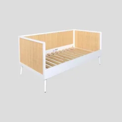 Rattan And Wood Kids' Daybed White - Pillowfort™ -Decoration Serie Store GUEST f065594c a3ad 4be4 8f91 6504af8d56ad