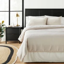 Slub Center Stripe Comforter Set - Hearth & Hand™ With Magnolia -Decoration Serie Store GUEST f2667ca1 8c6b 4952 ac47 8de55103570d