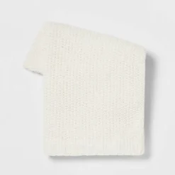 Solid Chenille Knit Throw Blanket - Threshold™ -Decoration Serie Store GUEST f589fb0f a2a5 4555 a801 95c826409542