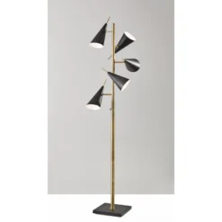 71.5" Owen Tree Lamp Black - Adesso -Decoration Serie Store GUEST f6861eba 9751 42fb b953 7f29c2bef47a