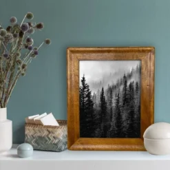 8" X 10" Rounded Corner Frame Golden Walnut - Threshold™ -Decoration Serie Store GUEST fdf948d0 d278 4a79 b63a df34cccb97f6