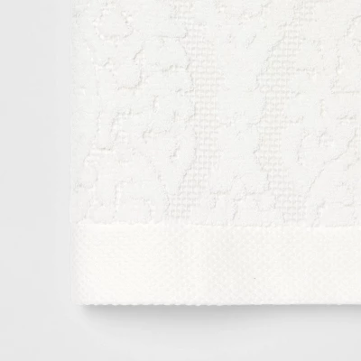 Ogee Towel White - Threshold™ 2 Ogee Towel White - Threshold™ - Image 2